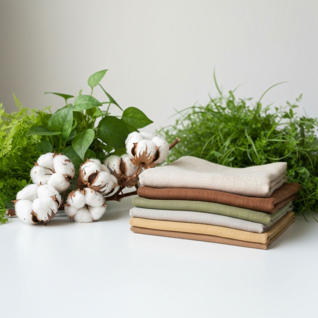Eco-friendly natural fabric materials